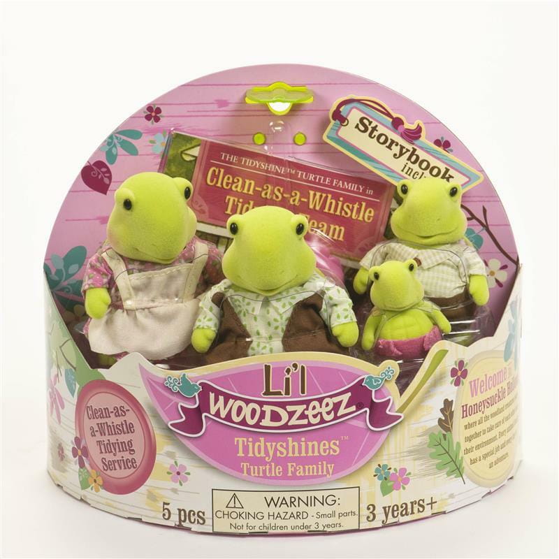 Набір фігурок Lil Woodzeez Сім`я Черепашек (6005M)