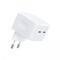 Фото - Сетевое зарядное устройство Choetech White (Q5008-EU-WH) | click.ua