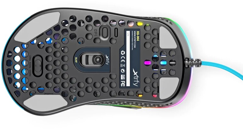 Мышь Xtrfy M4 Blue (XG-M4-RGB-BLUE)