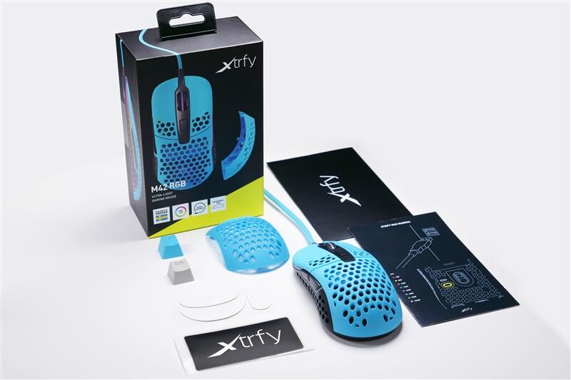 Мышь Xtrfy M42 RGB Blue (XG-M42-RGB-BLUE)
