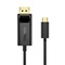 Фото - Кабель Choetech DisplayPort - USB Type-C (M/M), 1.8 м, Black (XCP-1801BK) | click.ua