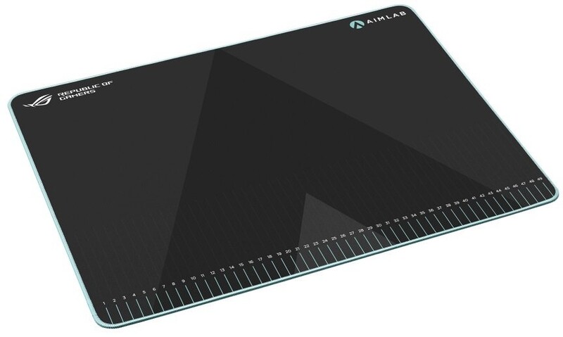 Игровая поверхность Asus ROG Hone Ace Aim Lab Edition Black (90MP0380-BPUA00)
