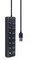 Фото - USB-хаб Gembird 7 ports Black (UHB-U3P7P-01) з вимикачами | click.ua