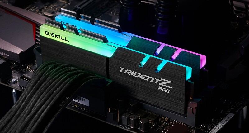 Модуль памяти DDR4 2x8GB/3600 G.Skill Trident Z RGB (F4-3600C18D-16GTZR)