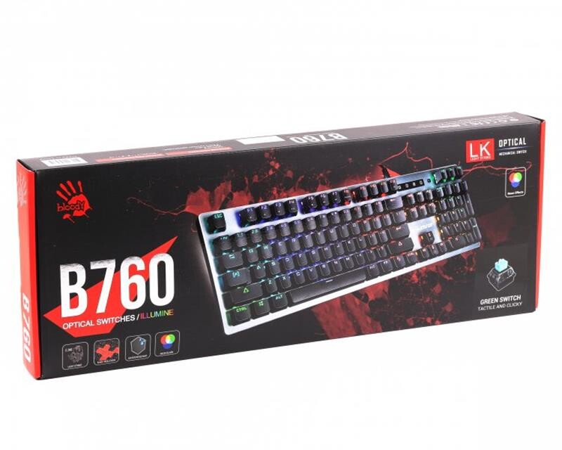 Клавіатура Bloody B760 Grey