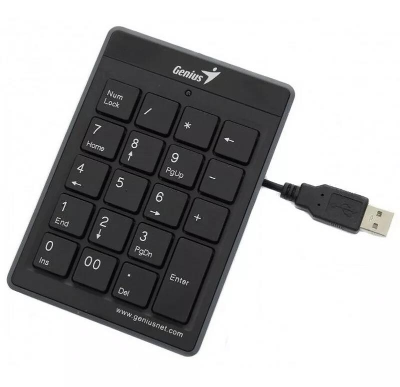 Клавиатура Genius Numpad 110 USB Black (31300016400)