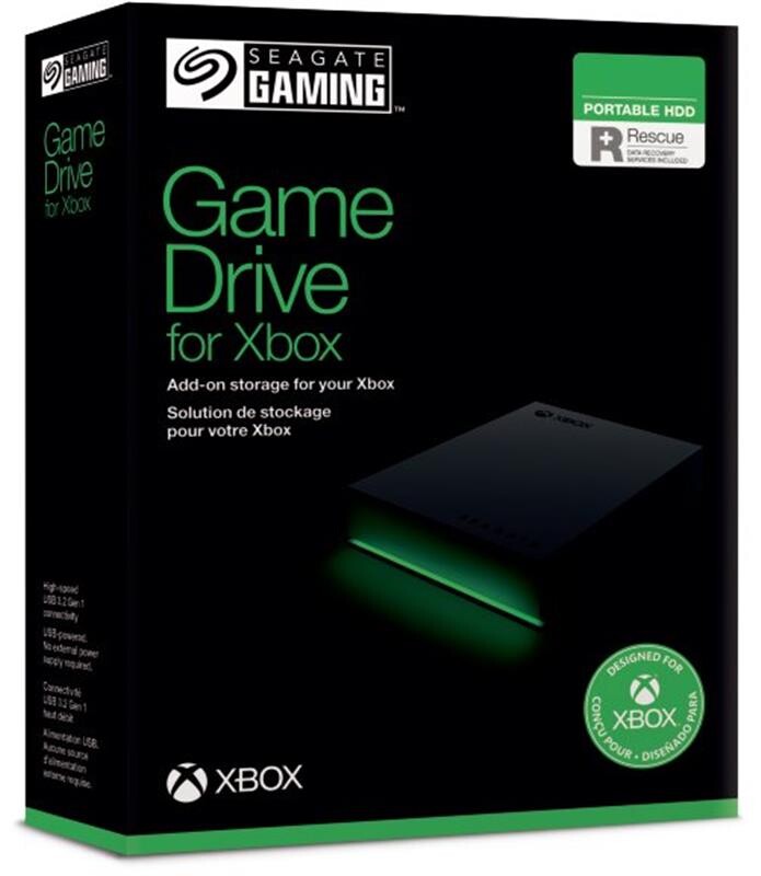 Внешний жесткий диск 2.5" USB 2.0TB Seagate Game Drive Xbox Black (STKX2000400)