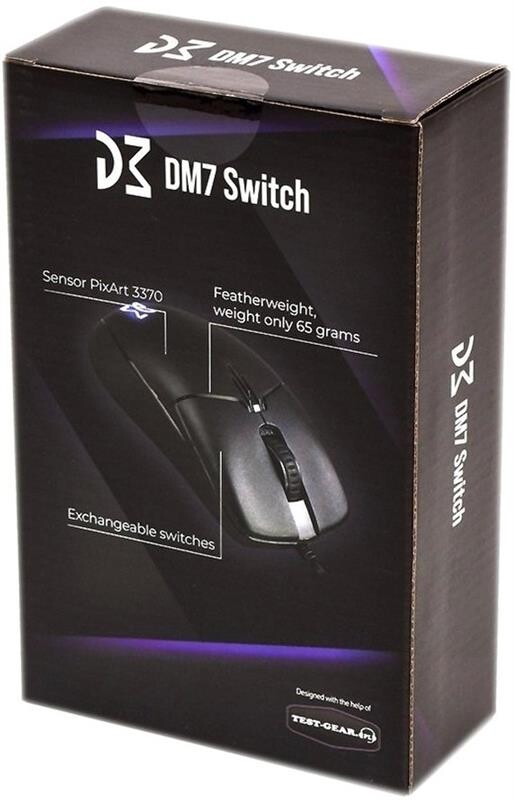 Мышь Dream Machines DM7 Switch Kailh PA 3370 Black
