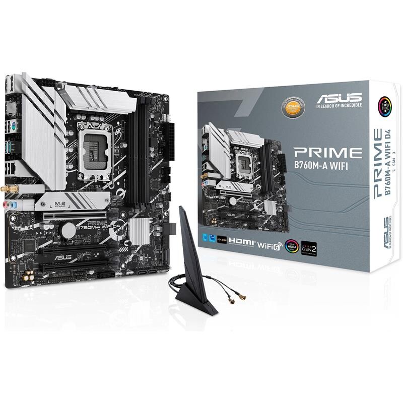 Материнская плата Asus Prime B760M-A WiFi Socket 1700
