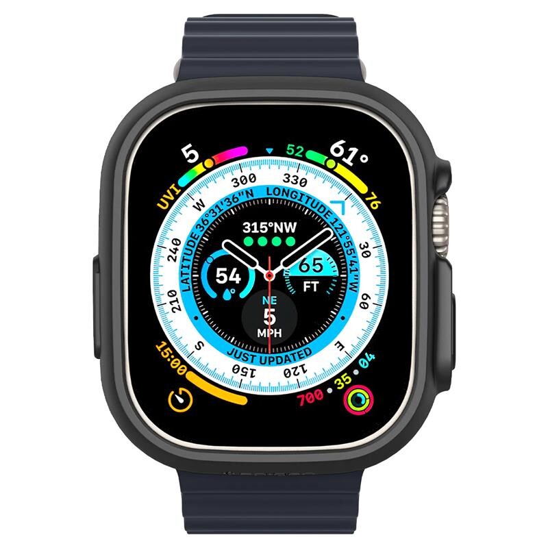 Чохол Spigen Thin Fit до Apple Watch Ultra 49mm Black (ACS05458)