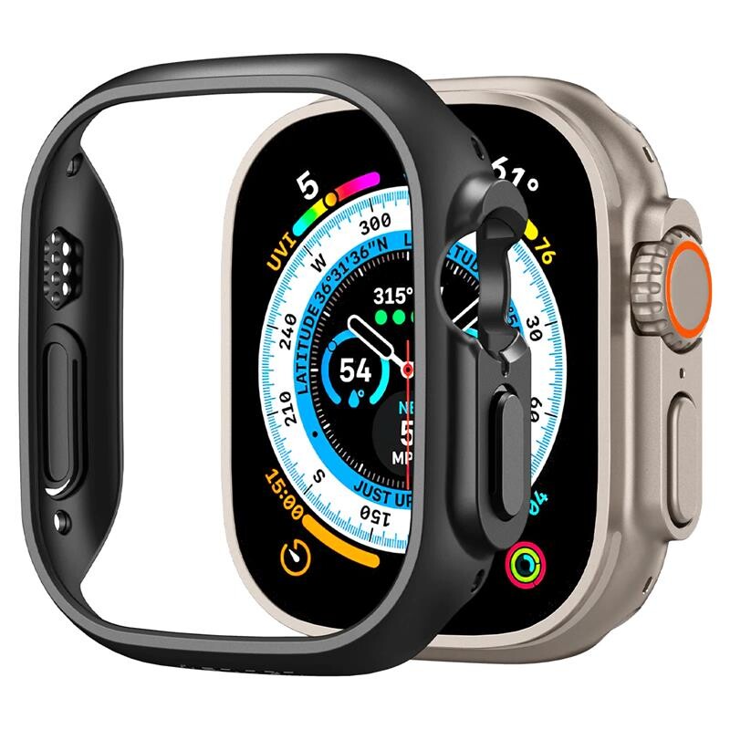 Чохол Spigen Thin Fit до Apple Watch Ultra 49mm Black (ACS05458)