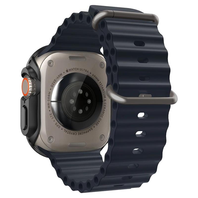 Чохол Spigen Thin Fit до Apple Watch Ultra 49mm Black (ACS05458)