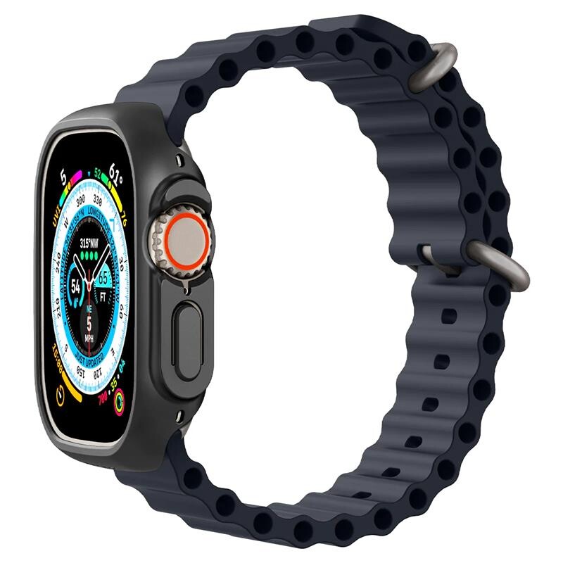 Чохол Spigen Thin Fit до Apple Watch Ultra 49mm Black (ACS05458)