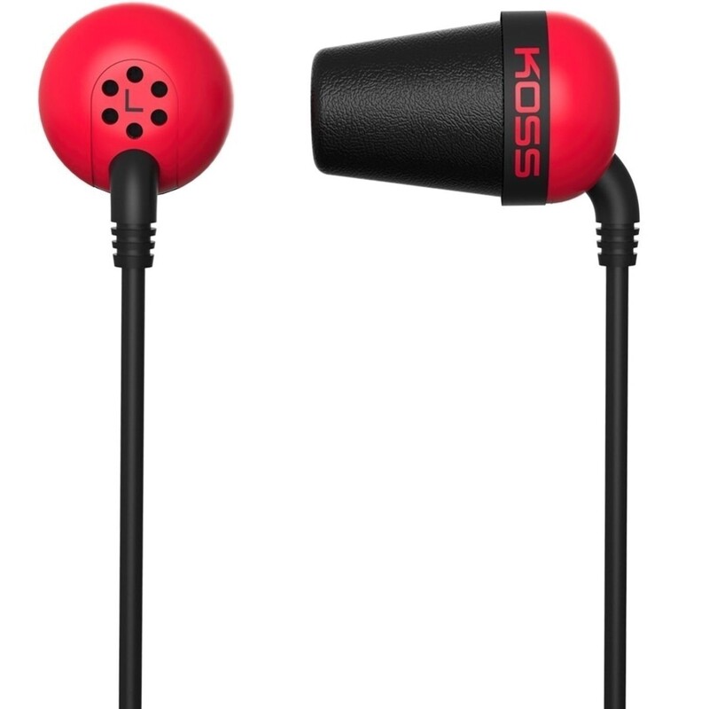 Наушники KOSS The Plug Red (196768.101)