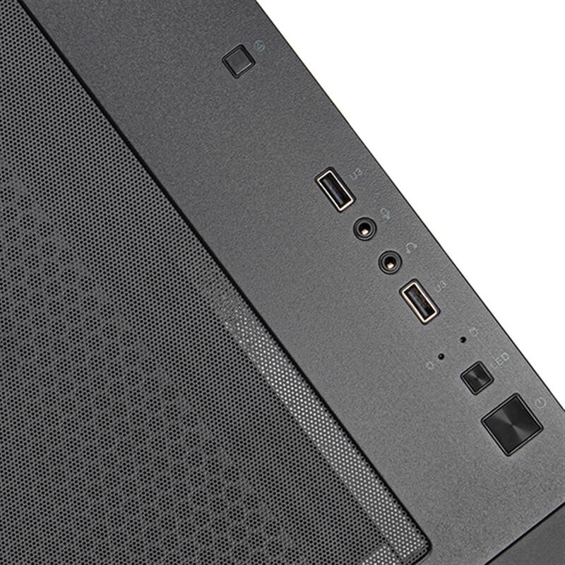 Корпус SilverStone Fara FA312Z-BG ARGB Black (SST-FA312Z-BG) без БП