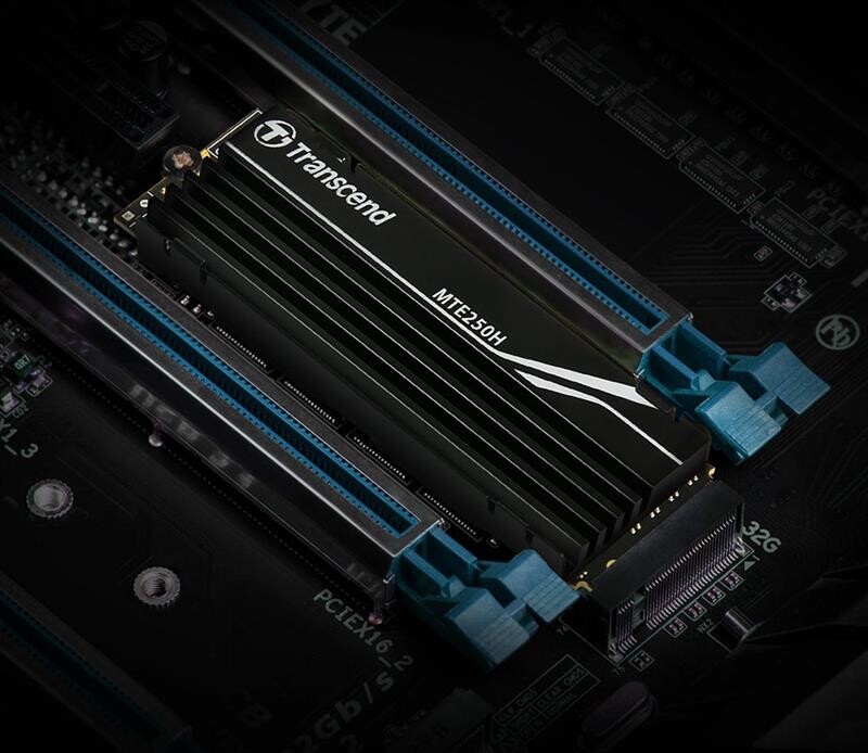 Накопитель SSD 1TB Transcend MTE250H M.2 2280 PCIe 4.0 x4 3D TLC (TS1TMTE250H)