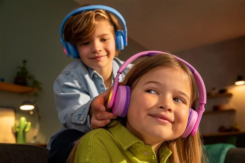 Гарнітура Philips Kids TAK4206PK/00 Colored Light Pink