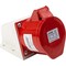 Фото - Силовая розетка HiSmart 32A 3P+PE+N 380V IP44 (125) (LX-125) | click.ua