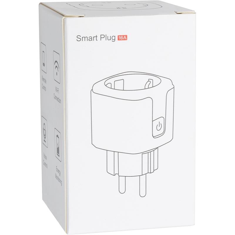 Умная розетка TUYA Wi-Fi, EU (HS080419)