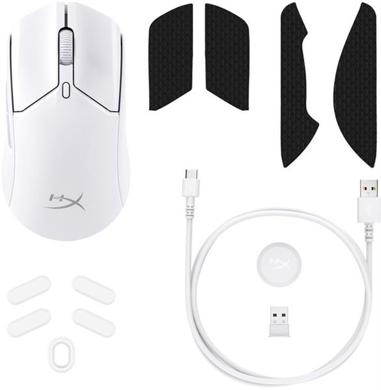 Мышь беспроводная HyperX Pulsefire Haste 2 WL White (6N0A9AA)