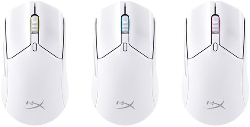 Мышь беспроводная HyperX Pulsefire Haste 2 WL White (6N0A9AA)