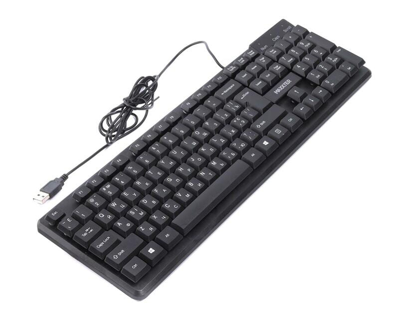 Клавiатура Maxxter KBM-U01-UA Black