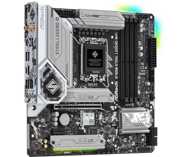 Материнская плата ASRock B760M Steel Legend WiFi Socket 1700