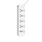 Фото - Фільтр живлення ProLogix Premium (PR-SC4408W) 2.5 кВт, 4 розетки, 4 USB, 2 м, з вимикачами, білий | click.ua