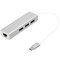 Фото - Концентратор USB-C Digitus, 3хUSB 3.0 + Gigabit Ethernet (DA-70255) | click.ua