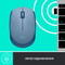 Фото - Мышь беспроводная Logitech M171 Blue/Gray (910-006866) | click.ua