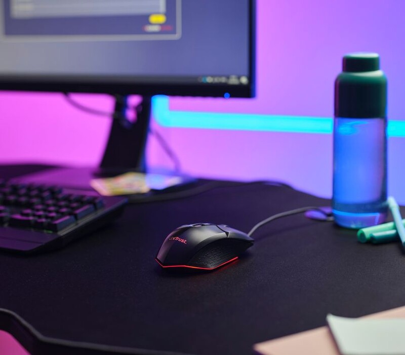 Мышь Trust GXT 109 Felox RGB Black (25036)
