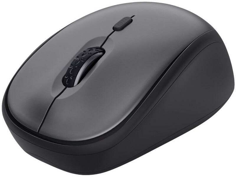 Мышь беспроводная Trust Yvi+ Silent Eco Black (24549)