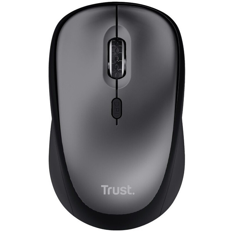Мышь беспроводная Trust Yvi+ Silent Eco Black (24549)