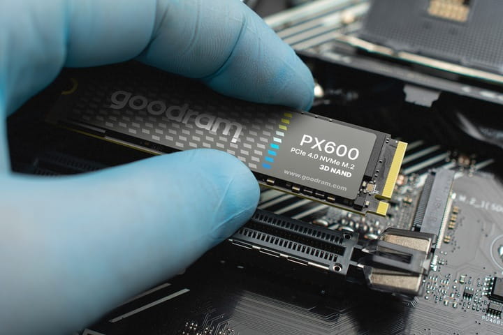 Накопитель SSD 1TB Goodram PX600 M.2 2280 PCIe 4.0 x4 NVMe 3D NAND (SSDPR-PX600-1K0-80)