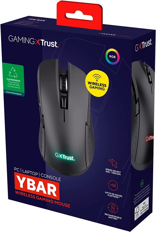 Миша бездротова Trust GXT 923 Ybar WL Black (24888)