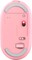 Фото - Миша бездротова Trust Puck Rechargeable Ultra-Thin BT WL Silent Pink (24125) | click.ua