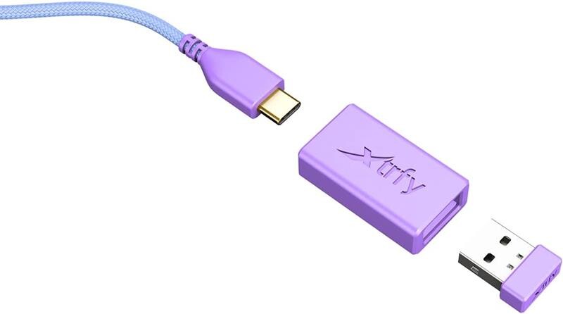 Миша бездротова Xtrfy M8 Wireless Frosty Purple (M8W-RGB-PURPLE)