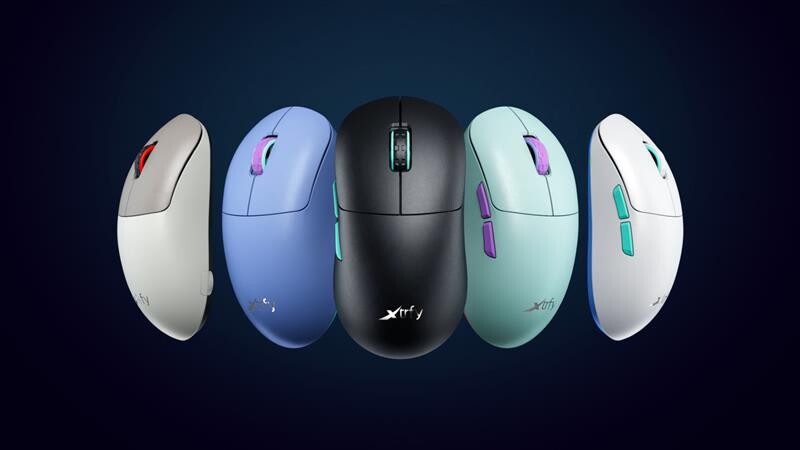 Мышь беспроводная Xtrfy M8 Wireless Black (M8W-RGB-BLACK)
