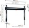 Фото - Кронштейн Vogels TVM 3603 Black (VESA600х400) | click.ua