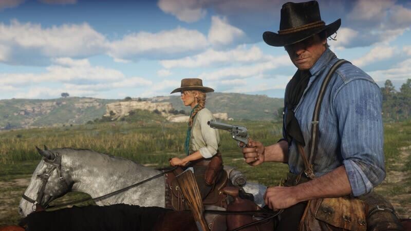Игра Red Dead Redemption 2 для Sony PlayStation 4, Russian Subtitles, Blu-ray (5026555423052)