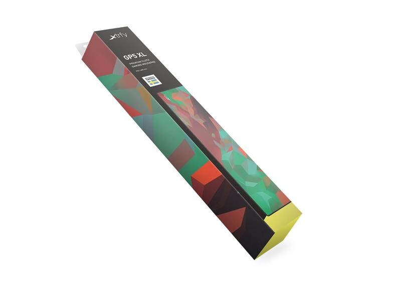 Килимок для миші Xtrfy GP5 Litus Red XL