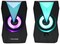 Фото - Акустична система Microlab B-22 RGB Black | click.ua