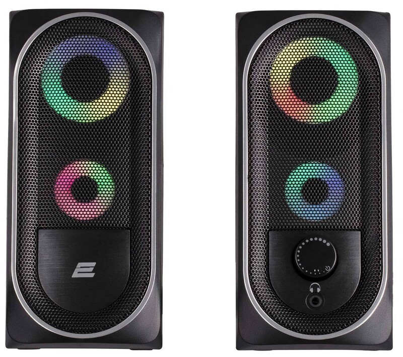 Акустична система 2E PCS234 RGB Black (2E-PCS234BK)