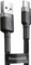 Фото - Кабель Baseus Cafule USB-microUSB, 3м Black/Grey (CAMKLF-HG1) | click.ua