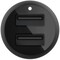 Фото - Автомобільний зарядний пристрій Belkin Car Charger Dual USB 24W + Lightning 1 м Black (CCD001BT1MBK) | click.ua