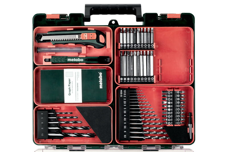 Дриль-шурупокрут Metabo PowerMaxx BS 12 SET (601036870) Li-ion