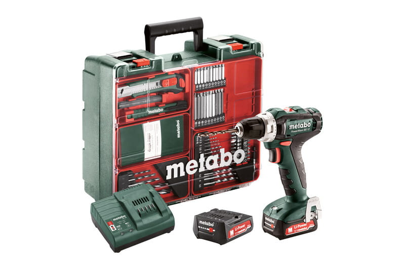 Дриль-шурупокрут Metabo PowerMaxx BS 12 SET (601036870) Li-ion