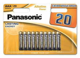 Батарейка Panasonic Alkaline Power AAA/LR03 BL 20 шт