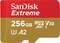 Фото - Карта пам`ятi MicroSDXC 256GB C10 UHS-I SanDisk Extreme V30 U3 R190/W130MB/s + SD (SDSQXAV-256G-GN6MA) | click.ua