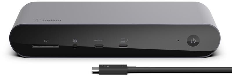 Док-станція Belkin USB-C Thunderbolt 4 Triple Display Dock 8K (INC006VFSGY)